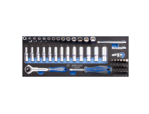 King Tony - ZESTAW NASADEK I BITÓW 1/4