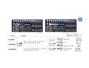 King Tony - ZESTAW NASADEK 1/2