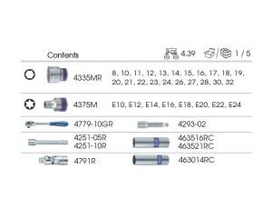 King Tony - ZESTAW NASADEK 1/2