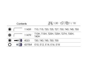 King Tony - ZESTAW NASADEK 1/2