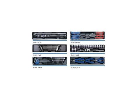 King Tony - ZESTAW NARZĘDZI 62cz. DO 902-062MR (BEZ SKRZYNKI 87A05A) - 902-062MRD - 2