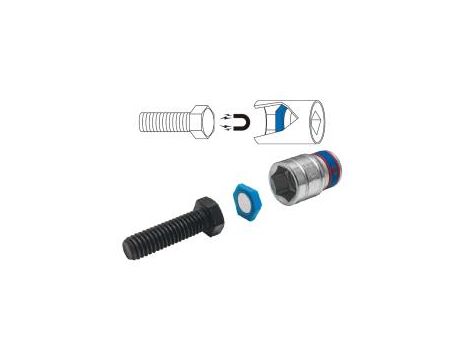 King Tony - ZESTAW WKŁADEK MAGNETYCZNYCH DO NASADEK 8-19MM, 11 CZ. - 91000M - 2