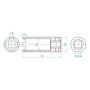 King Tony - KLUCZ DO WTRYSKIWACZY 1/2" MAN, BENZ, SCANIA 22mm 4 ZĘBY - 9AN43 - 2