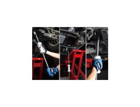 King Tony - ZESTAW NARZĘDZI BLACHARSKICH Z MŁOTKIEM BEZWŁADNOŚCIOWYM - 9CH01 - 2