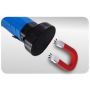 King Tony - LATARKA "SLIM" 6W COB + 1 SMD Z ŁADOWARKĄ - 9TA261 - 3