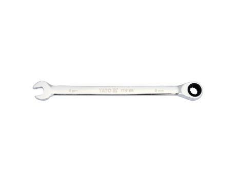 YATO - KLUCZ PŁASKO-OCZKOWY Z GRZECHOTKĄ 6MM - YT-01906