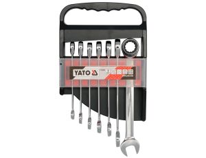 YATO - KLUCZE PŁASKO-OCZKOWE Z GRZECH. 7CZ. - YT-0208