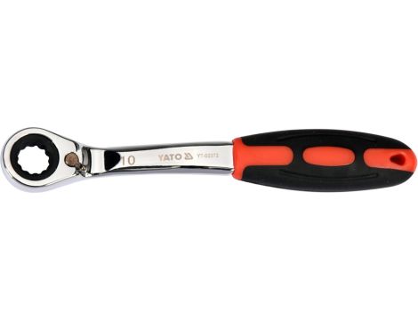YATO - KLUCZ OCZKOWY ODGIĘTY Z GRZECHOTKĄ 10MM - YT-02372
