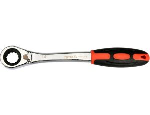 YATO - KLUCZ OCZKOWY ODGIĘTY Z GRZECHOTKĄ 14MM - YT-02376
