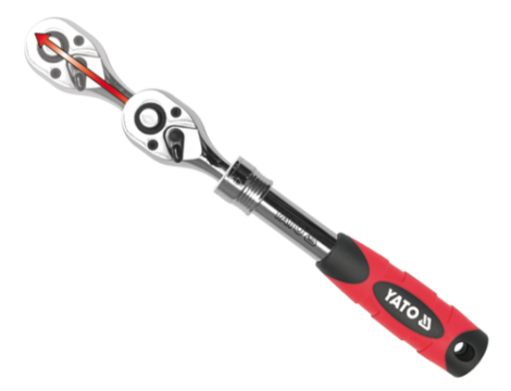 YATO - GRZECHOTKA 3/8" PRZEDŁUŻANY UCHWYT - YT-0298 - 2