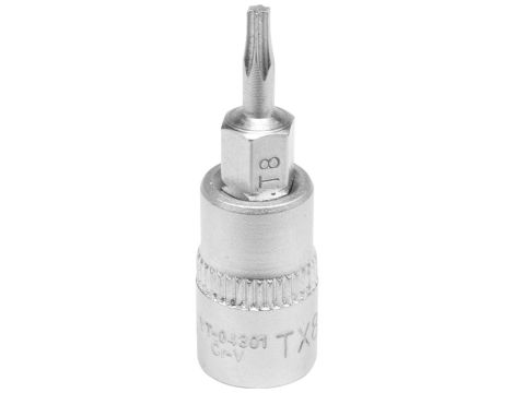 YATO - KLUCZ TRZPIENIOWY TORX 1/4" T8 L37MM - YT-04301