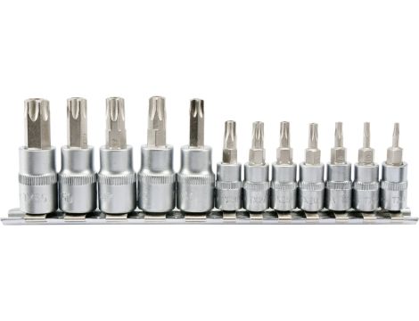 YATO - ZESTAW KLUCZY TORX SECUR NA SZYNIE 12CZ. - YT-04332
