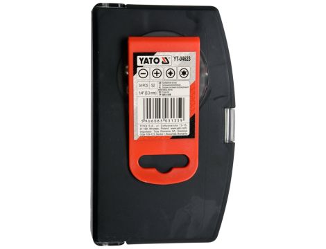 YATO - KOŃCÓWKI ŚRUBOKRĘTOWE I NASADKI 34 SZT. - YT-04623 - 3