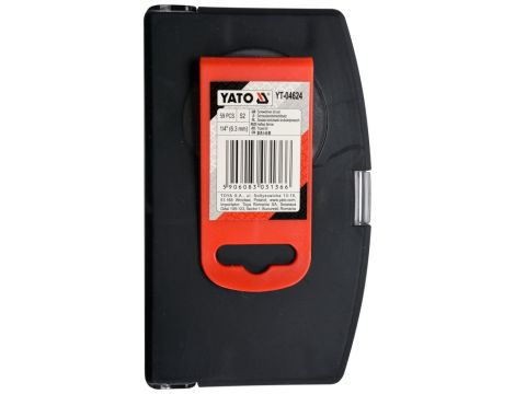 YATO - ZESTAW KOŃCÓWEK ŚRUBOKRĘTOWYCH 59 SZT. - YT-04624 - 3