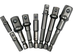 YATO - ZESTAW ADAPTERÓW HEX DO NASADEK 8 SZT. - YT-04639