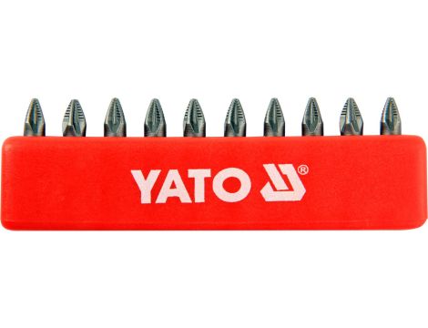 YATO - BITY DO WKRĘTARKI 10SZT. PZ1x25 S2 - YT-0470