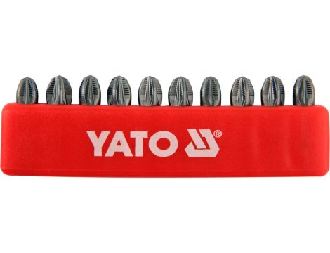 YATO - BITY DO WKRĘTARKI 10SZT. PZ3x25 S2 - YT-0472