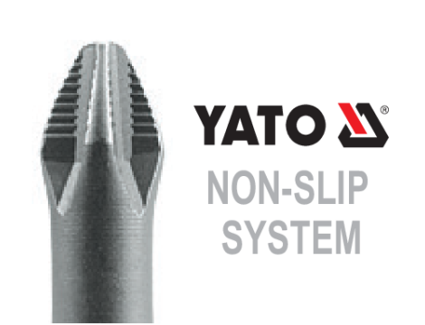 YATO - BITY DO WKRĘTARKI 10SZT. PH2x25 S2 - YT-0475 - 2
