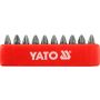 YATO - BITY DO WKRĘTARKI 10SZT. PH2x25 S2 - YT-0475 - 2