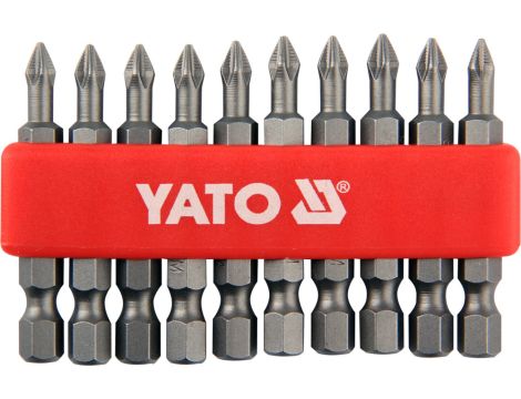 YATO - BITY DO WKRĘTARKI 10SZT. PH1x50 S2 - YT-0477