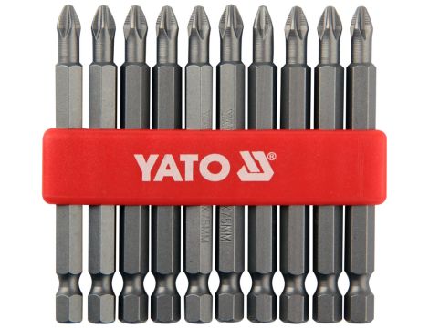YATO - BITY DO WKRĘTARKI 10SZT.PH2x75 S2 - YT-0480