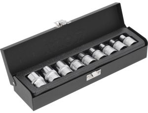 YATO - KLUCZE NASADOWE TORX Cr-V E10-E24 9CZ. - YT-0521