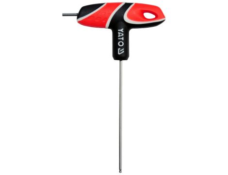 YATO - KLUCZ TRZP HEX(KULKA) Z RĘKOJEŚCIĄ 2.5MM - YT-05585