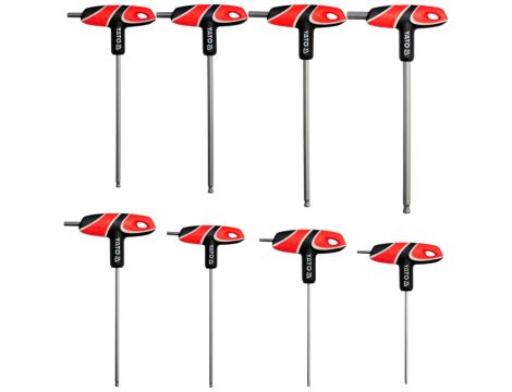 YATO - ZESTAW KLU TRZP. HEX (KULKA) Z RĘK. 8CZ - YT-05597