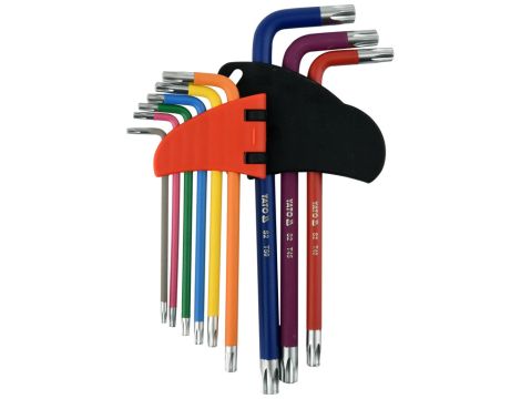 YATO - ZESTAW KLUCZY TORX TR T10-T50 9SZT. - YT-05633 - 2