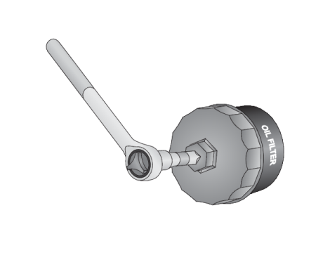 YATO - KLUCZE NASADOWE DO FILTRÓW OLEJU 30CZ - YT-0596 - 2