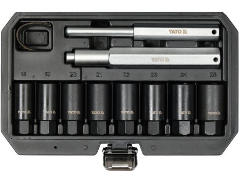 YATO - ZESTAW NASADEK DO WYKRĘCANIA ŚRUB ZABEZP - YT-060302