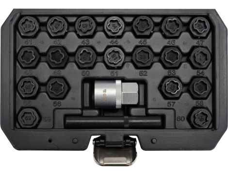 YATO - ZESTAW NASADEK DO ŚRUB  ZABEZPIECZ. - YT-060303