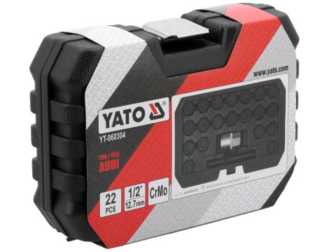 YATO - ZESTAW NASADEK DO ŚRUB  ZABEZPIECZAJĄCYC - YT-060304 - 4