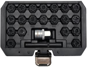 YATO - ZESTAW NASADEK DO ŚRUB  ZABEZPIECZAJĄCYC - YT-060305