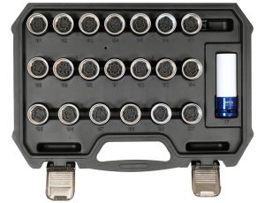 YATO - ZESTAW NASADEK DO ŚRUB  ZABEZPIECZAJĄCYC - YT-060306