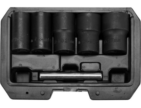 YATO - ZESTAW WYKRĘTAKÓW DO ŚRUB 6 SZT 1/2" - YT-06032