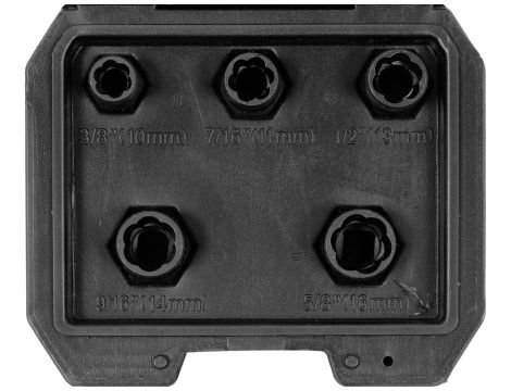 YATO - ZESTAW WYKRĘTAKÓW DO ŚRUB 5 SZTUK - YT-06038