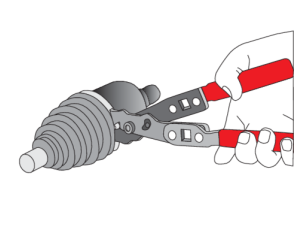 YATO - SZCZYPCE DO OPASEK OSŁONY PRZEGUBU - YT-0606 - image 2