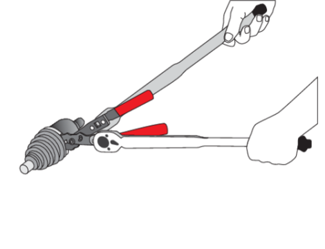 YATO - SZCZYPCE DO OPASEK OSŁONY PRZEGUBU - YT-0606 - 3