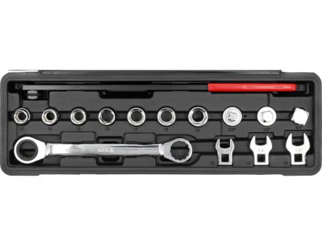 YATO - ZESTAW KLUCZY Z GRZECHOTKĄ DO NAPINACZY - YT-06279