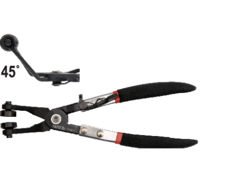 YATO - SZCZYPCE WYGIĘTE DO OPASEK ROZPRĘŻNYCH - YT-0651 - 3