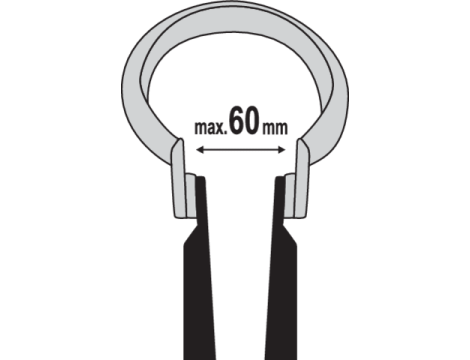 YATO - SZCZYPCE DO OPASEK WYDECHU 300MM - YT-0652 - 2