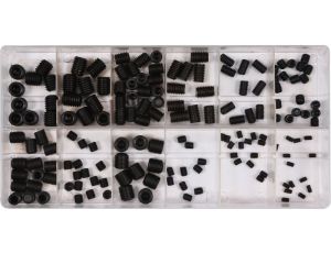 YATO - 160 ŚRUB IMBUSOWE BEZ ŁBA USTALAJĄCE MIX - YT-06777