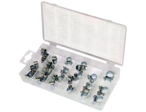 YATO - ZESTAW  OBEJM SKRĘCANYCH 30SZT - YT-06783 - 2