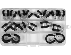 YATO - ZESTAW OPASEK ZACISKOWYCH METAL GUMOWYCH - YT-067833