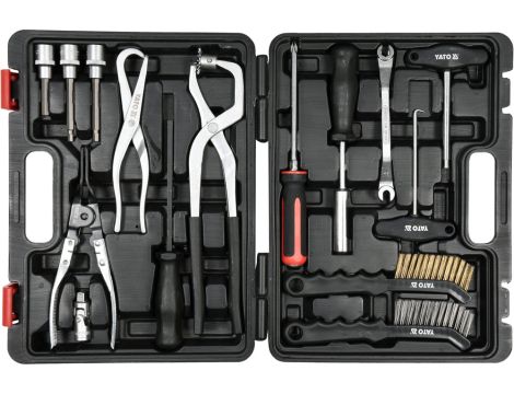 YATO - ZESTAW DO OBSŁUGI UKŁADÓW HAMULCOWYCH - YT-06802