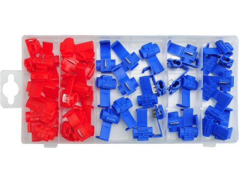 YATO - ZESTAW SZYBKOZŁĄCZY ELEKTRYCZNYCH 50SZT. - YT-06868