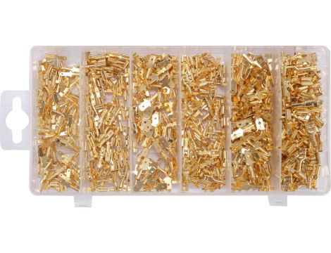 YATO - ZESTAW ZŁĄCZY ELEKTRYCZNYCH 600 SZT - YT-068684