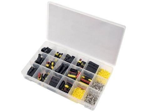 YATO - ZESTAW ZŁĄCZY ELEKTRYCZNYCH HERM 424 SZT - YT-06869 - 2