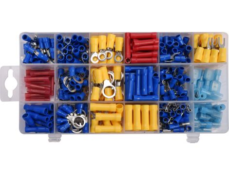 YATO - ZESTAW ZŁĄCZY ELEKTRYCZNYCH 360 SZT - YT-06890